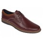 Oferta Marimea 42 Pantofi barbati casual din piele naturala Bordeaux - LGKR30GRENA